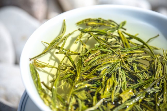 The white tea from Anji / Anji baicha